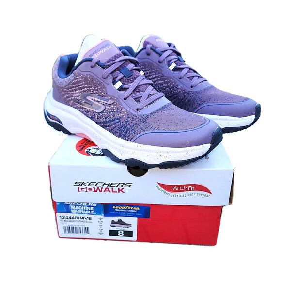 Skechers Go Walk Arch Fit Outdoor Wild Creek Low Top Sneakers 8M - Picture 2 of 12